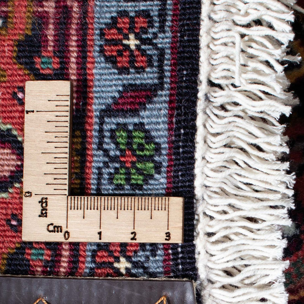 Løber Persisk tæppe - Bijar - 248 x 74 cm - blå