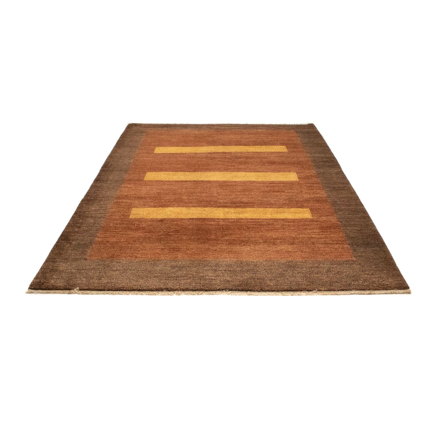 Gabbeh-tæppe - Indus - 245 x 171 cm - rust