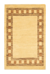 Gabbeh-tæppe - Indus - 156 x 101 cm - beige
