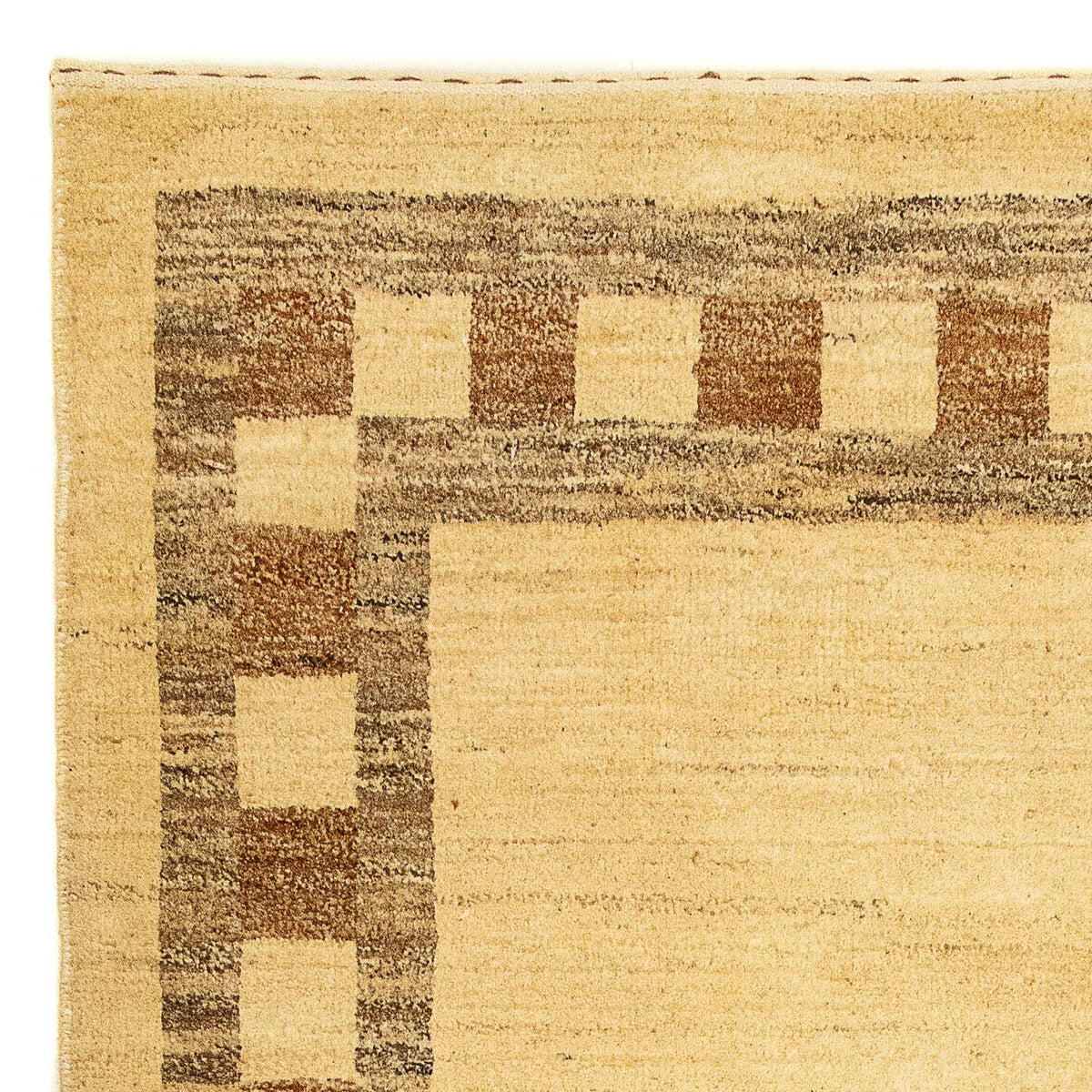 Gabbeh-tæppe - Indus - 123 x 80 cm - beige
