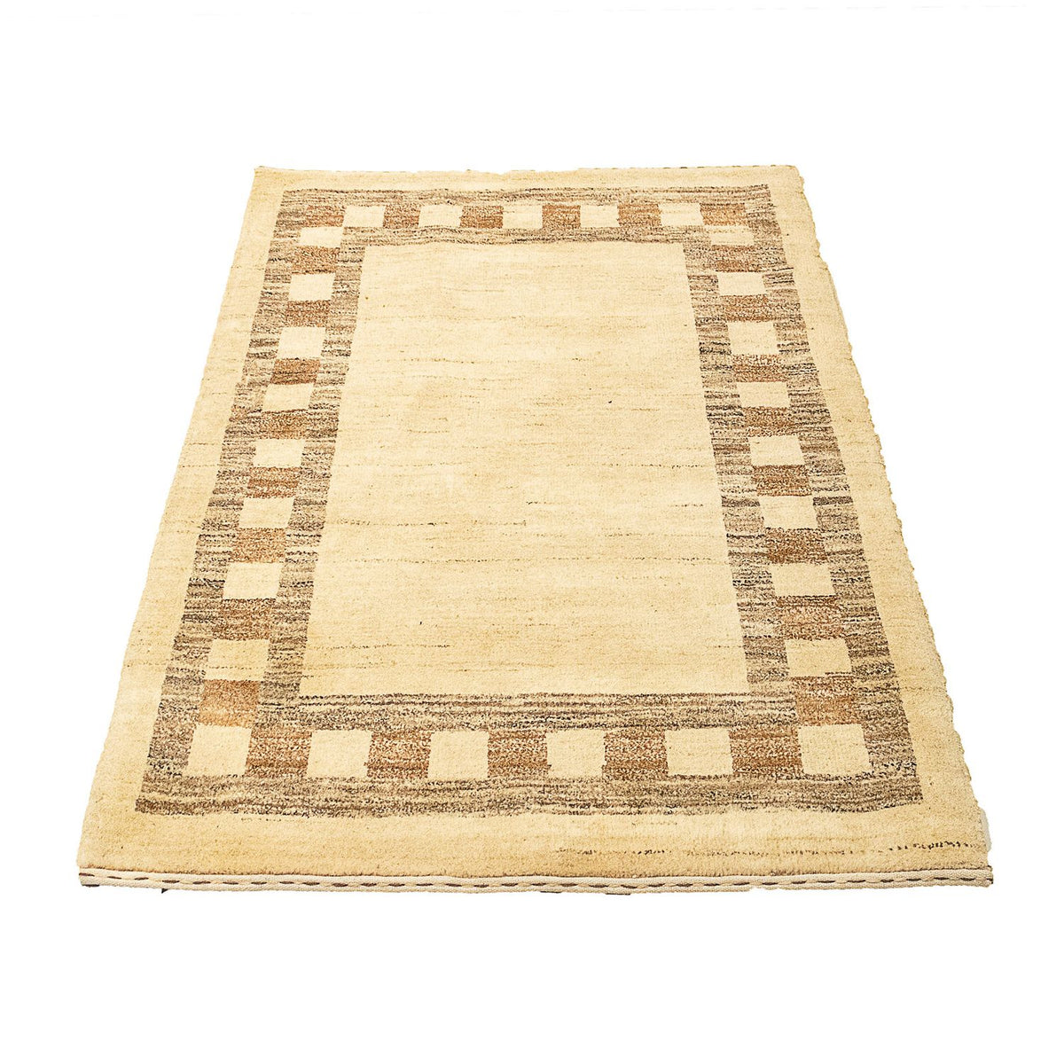 Gabbeh-tæppe - Indus - 123 x 80 cm - beige