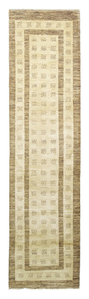 Løber Gabbeh-tæppe - Indus - 295 x 79 cm - beige