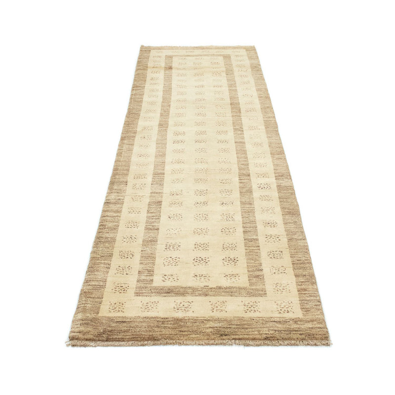 Løber Gabbeh-tæppe - Indus - 295 x 79 cm - beige