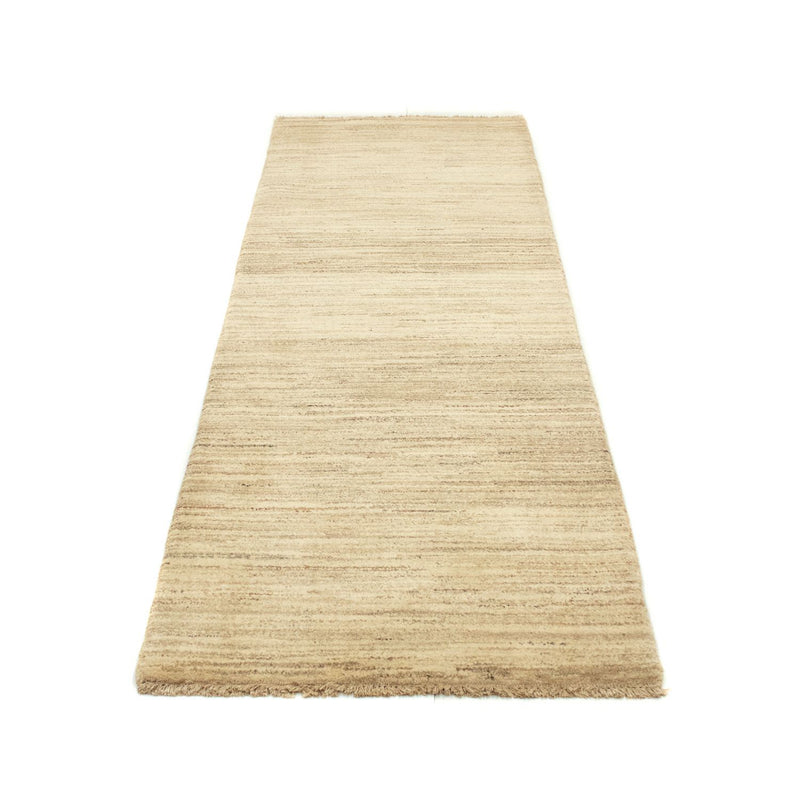 Løber Gabbeh-tæppe - Indus - 254 x 78 cm - beige