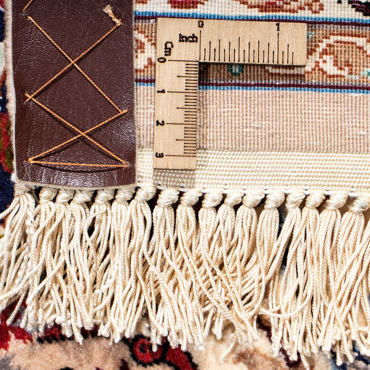 Silketæppe - Ghom Silk - Premium - 202 x 128 cm - beige