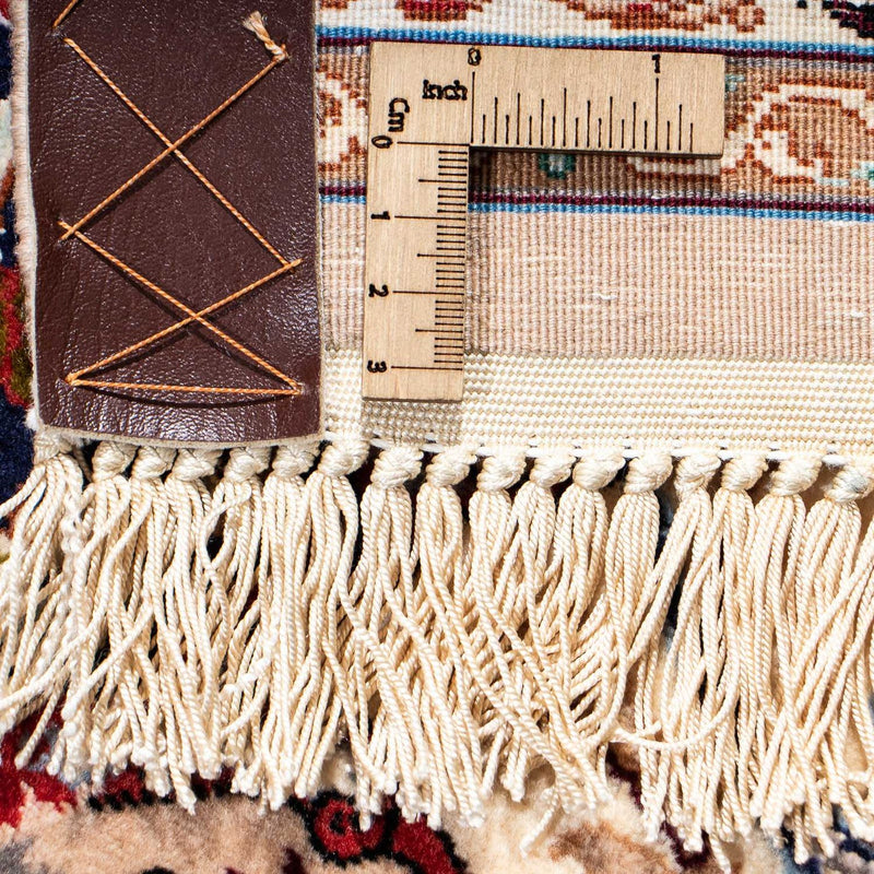 Silketæppe - Ghom Silk - Premium - 202 x 128 cm - beige
