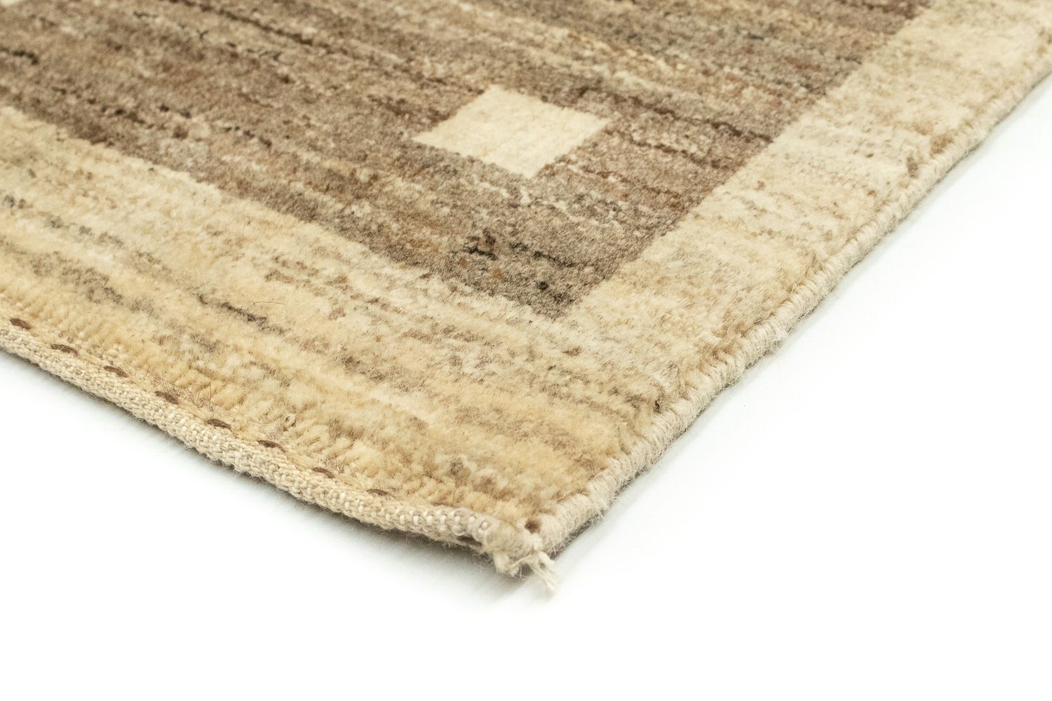 Løber Gabbeh-tæppe - Indus - 211 x 75 cm - beige