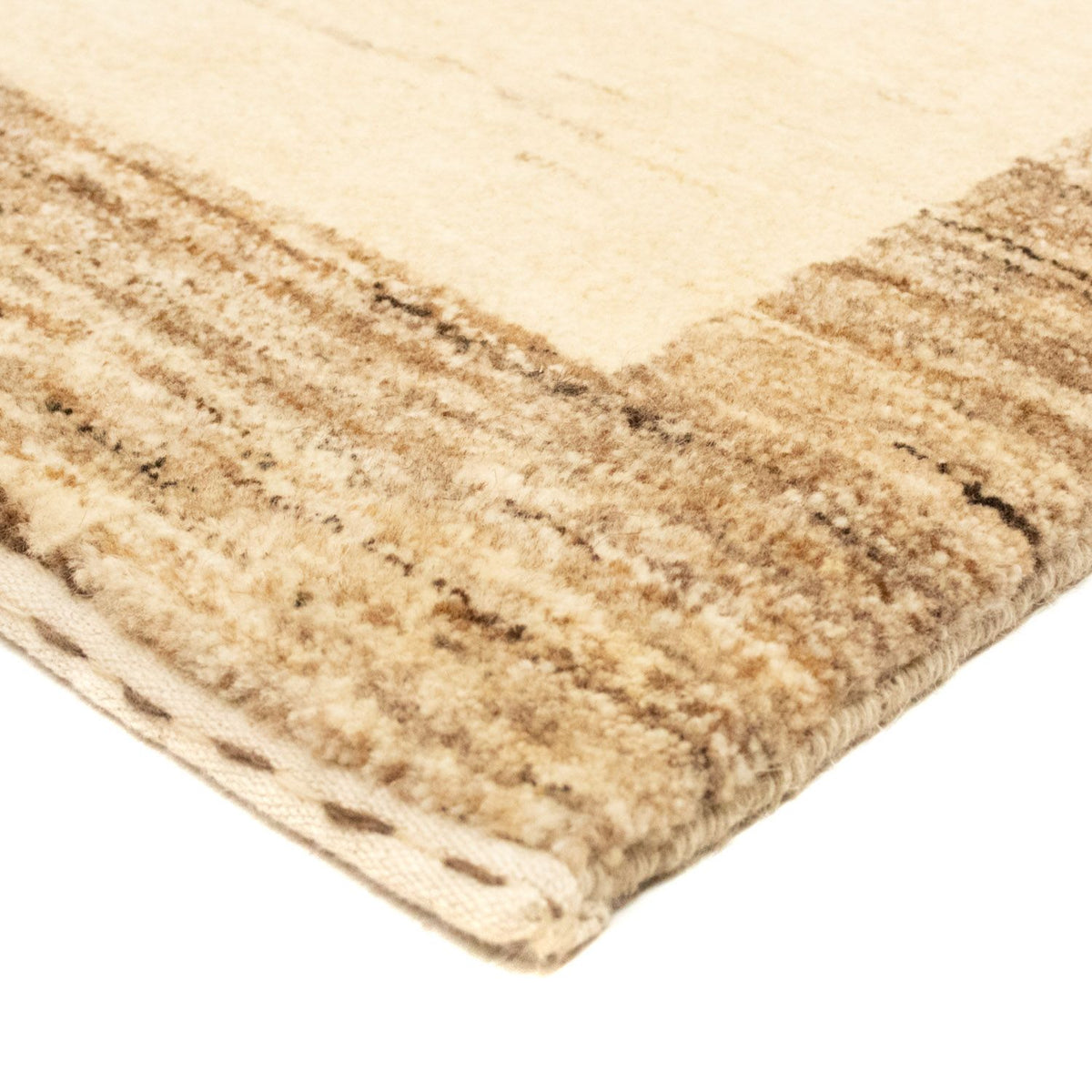 Gabbeh-tæppe - Indus - 155 x 102 cm - beige