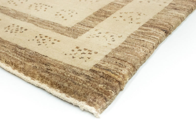 Løber Gabbeh-tæppe - Indus - 212 x 78 cm - beige