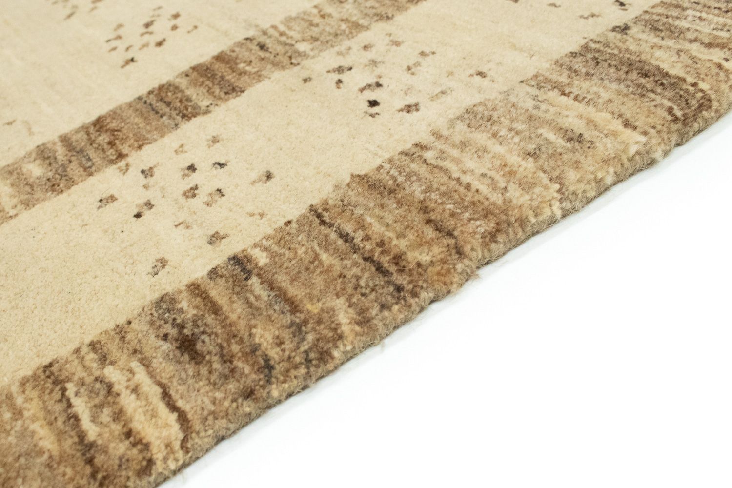 Løber Gabbeh-tæppe - Indus - 212 x 78 cm - beige