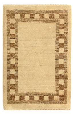 Gabbeh-tæppe - Indus - 122 x 80 cm - beige