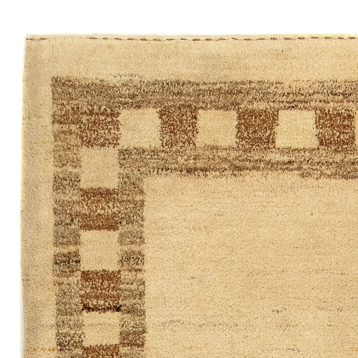 Gabbeh-tæppe - Indus - 122 x 80 cm - beige