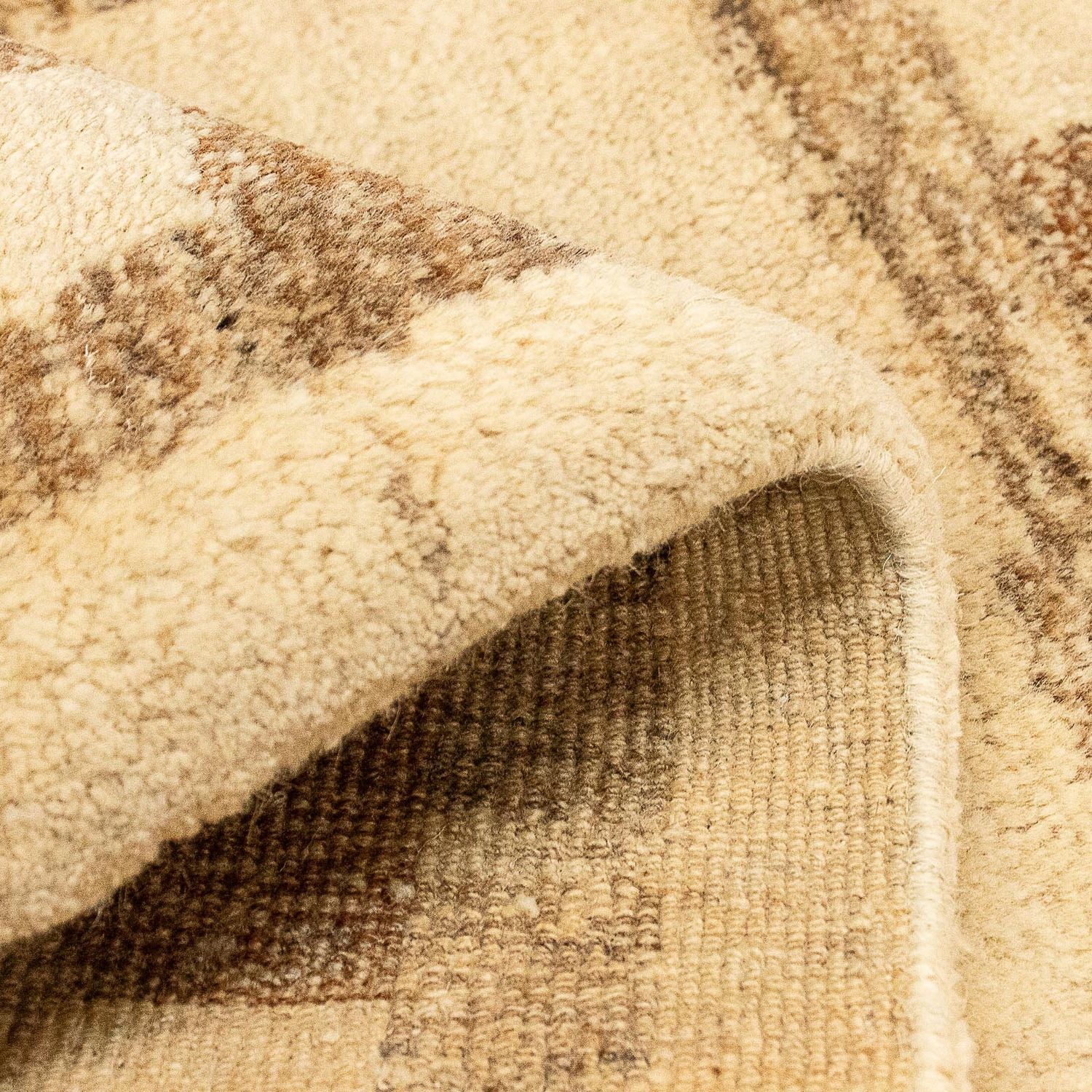 Gabbeh-tæppe - Indus - 122 x 80 cm - beige