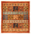Pakistan Tæppe - 93 x 85 cm - rust