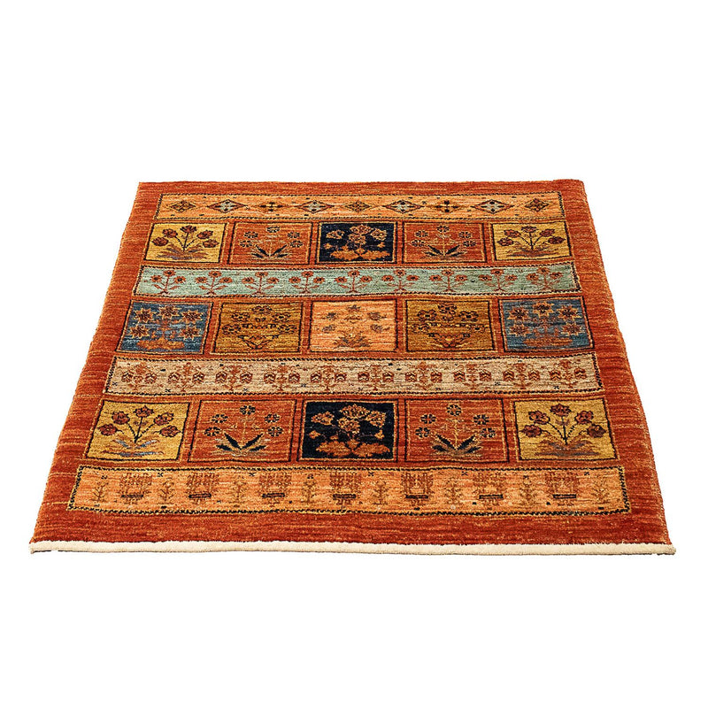 Pakistan Tæppe - 93 x 85 cm - rust