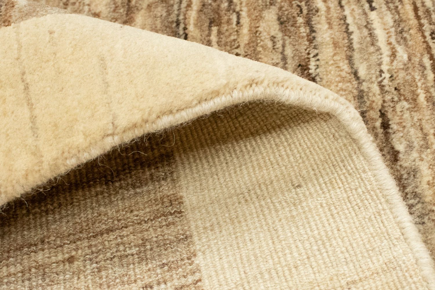 Gabbeh-tæppe - Indus - 195 x 123 cm - beige