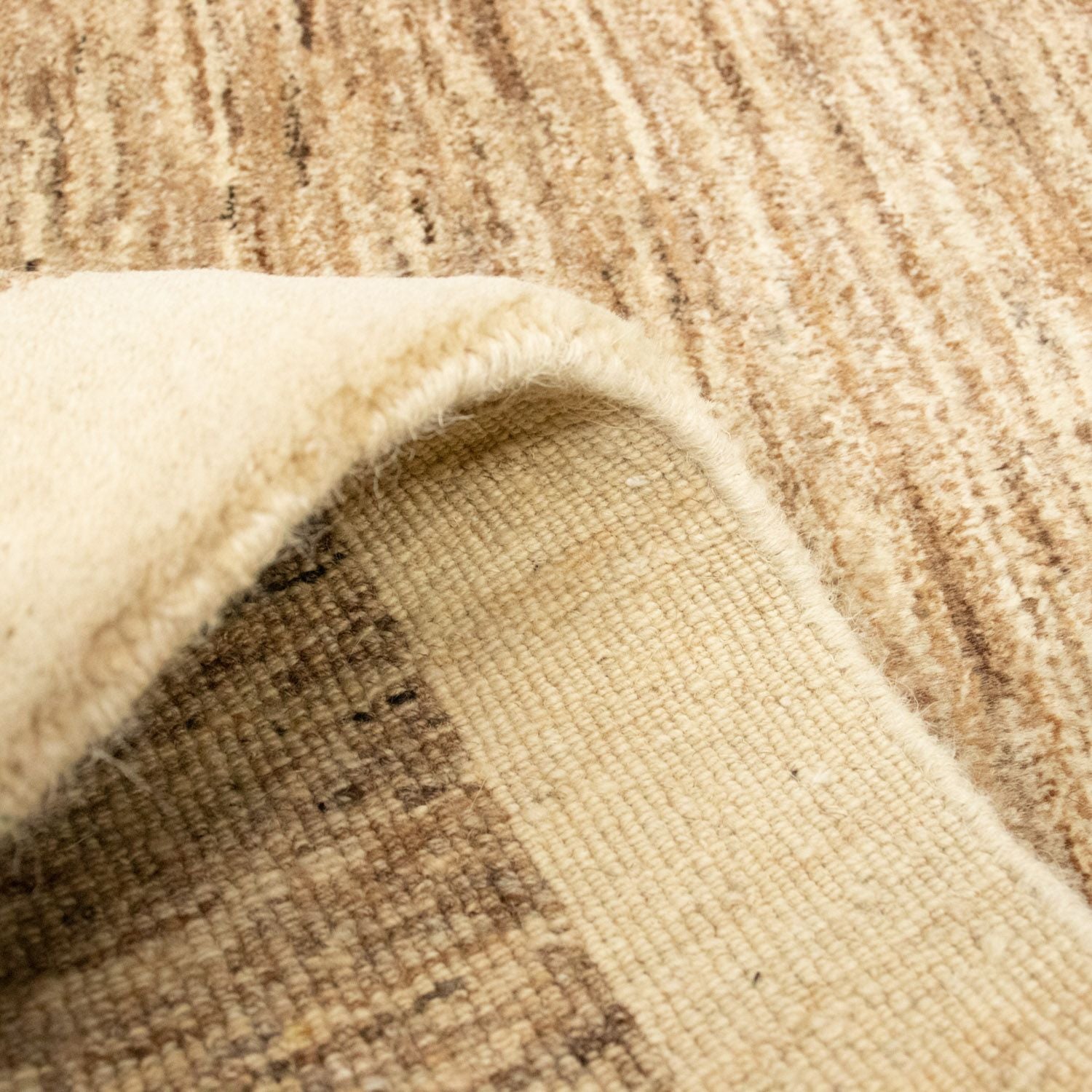 Gabbeh-tæppe - Indus - 144 x 102 cm - beige