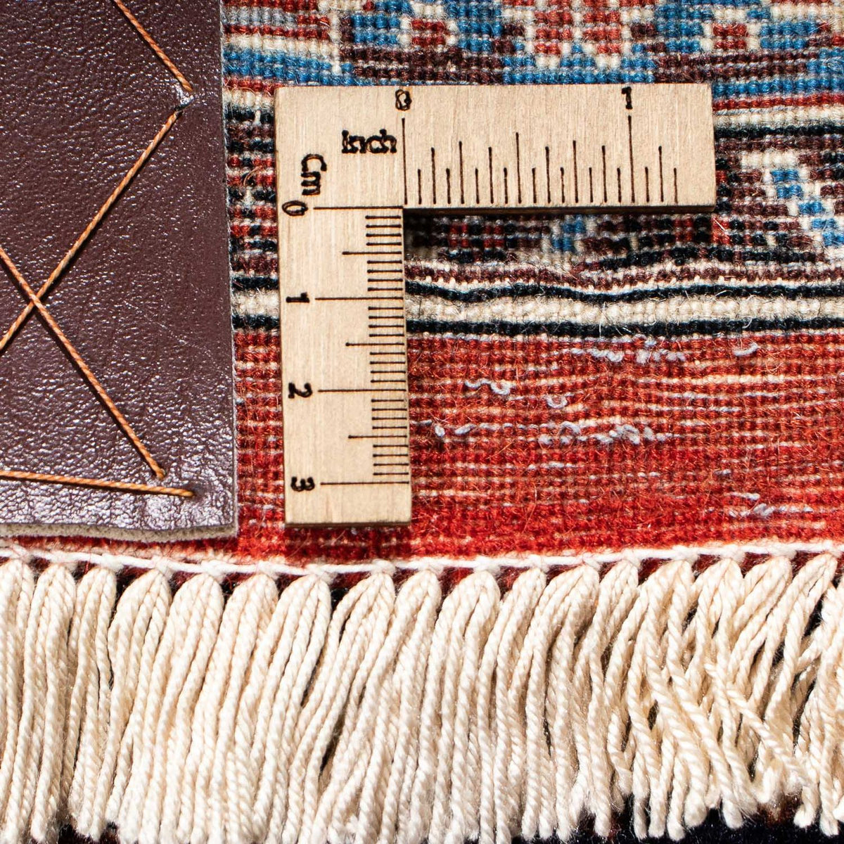 Persisk tæppe - Ghom - 186 x 141 cm - mørkeblå