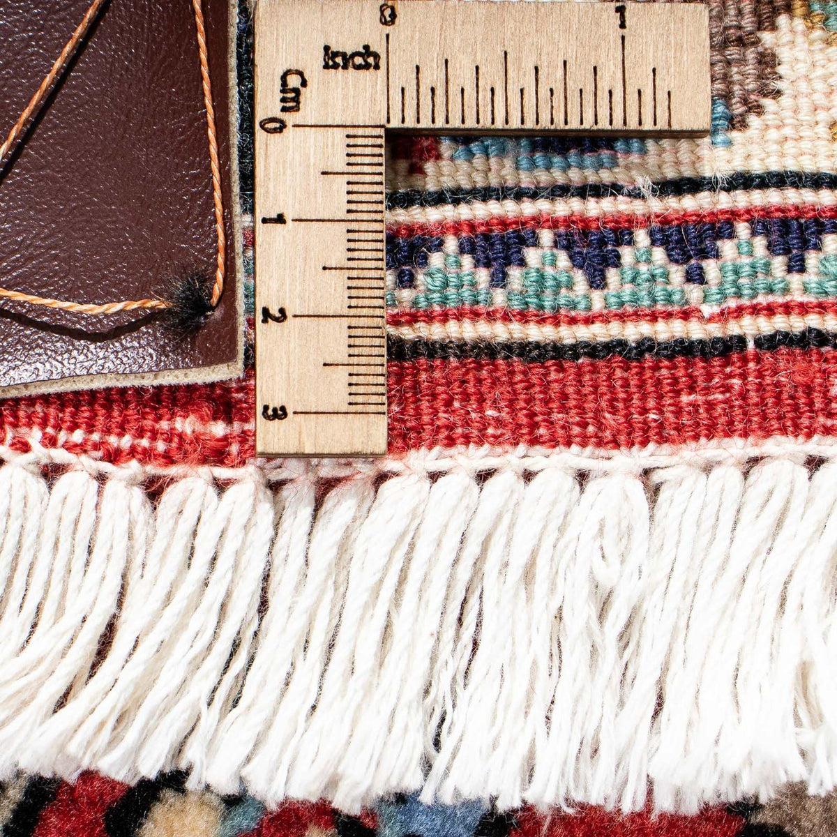 Persisk tæppe - Ghom - 205 x 137 cm - rød