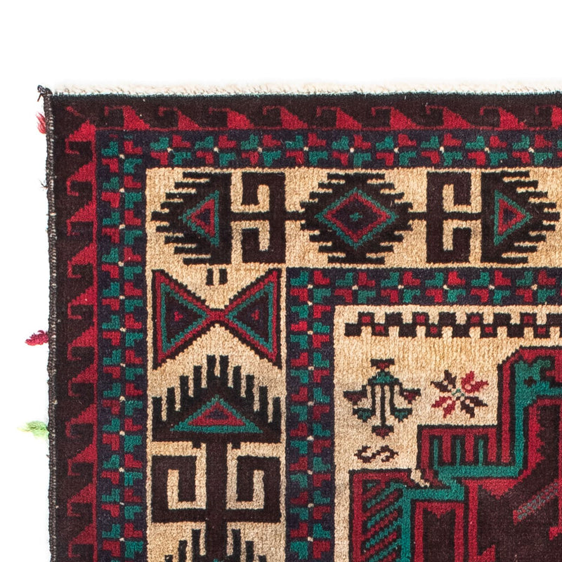 Baluch-tæppe - 139 x 77 cm - beige