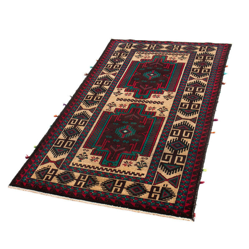 Baluch-tæppe - 139 x 77 cm - beige
