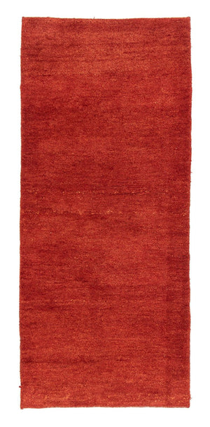Løber Gabbeh-tæppe - Persisk - 206 x 85 cm - rød