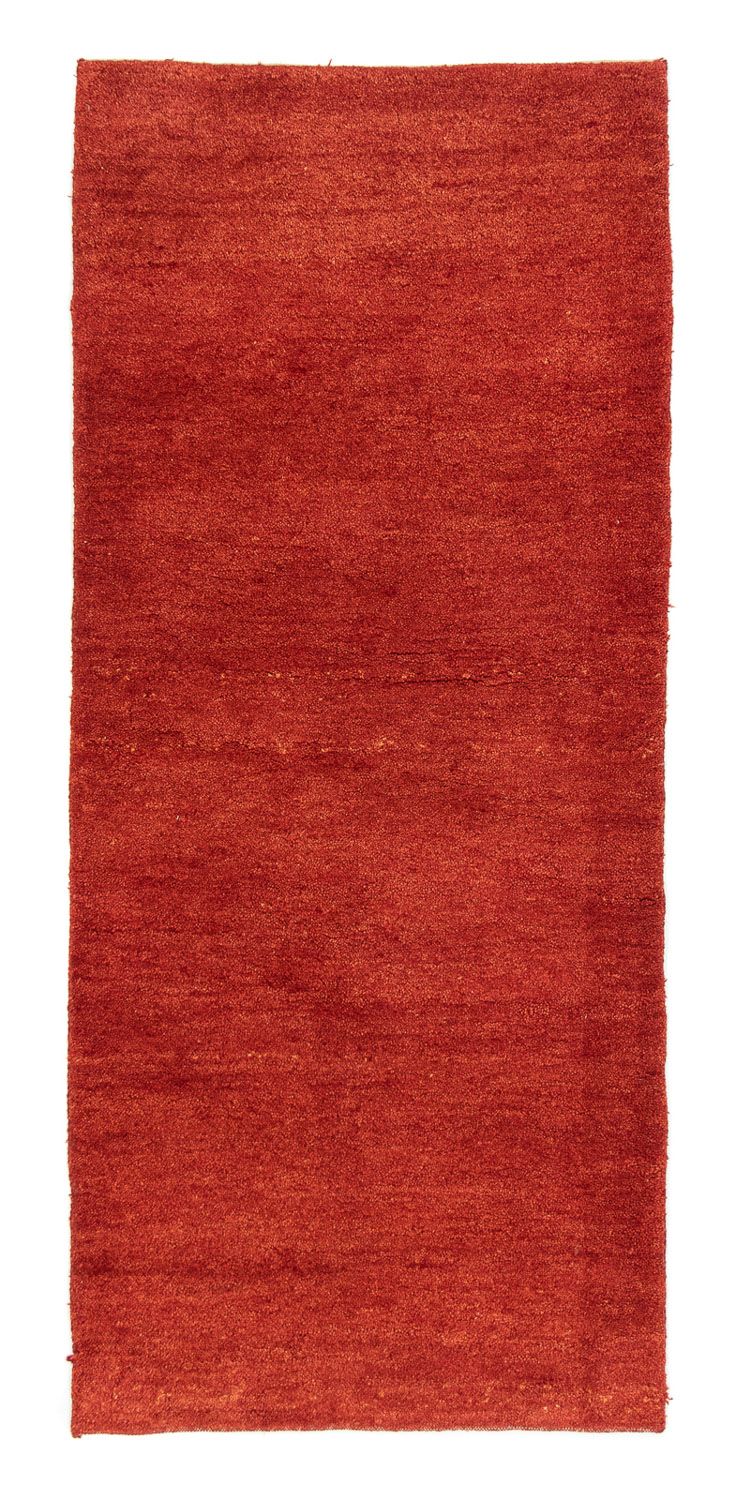 Løber Gabbeh-tæppe - Persisk - 206 x 85 cm - rød