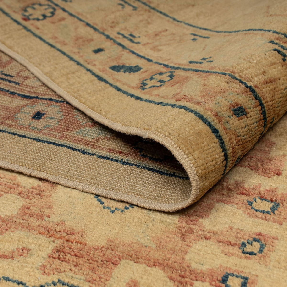 Persisk tæppe - Nomadisk - 321 x 248 cm - lys brun