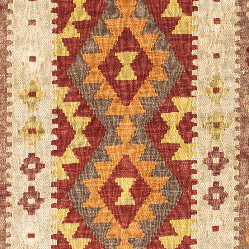 Løber Kelim-tæppe - orientalsk - 198 x 78 cm - beige