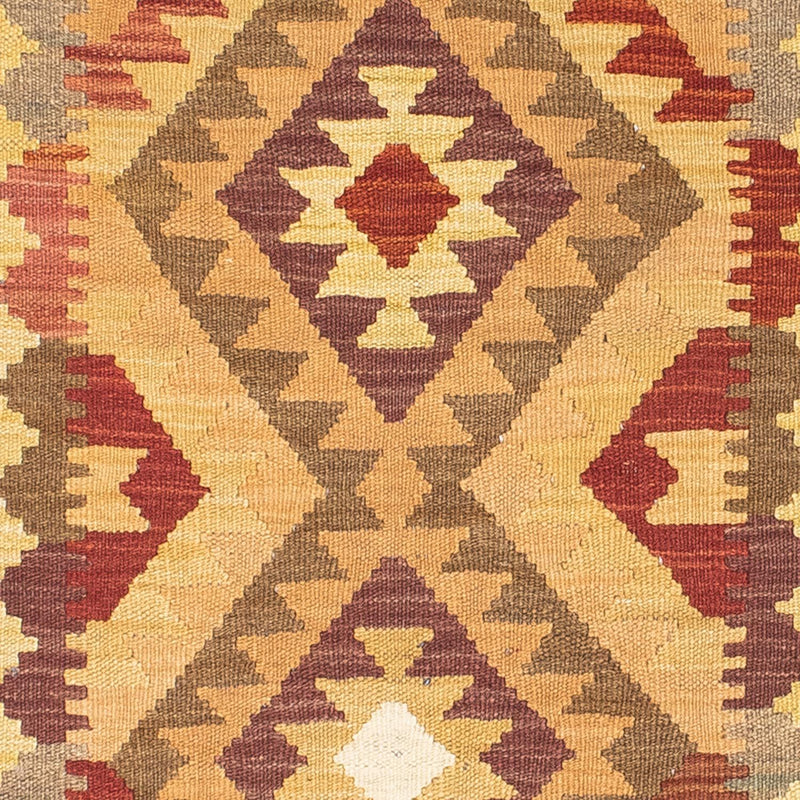 Løber Kelim-tæppe - orientalsk - 191 x 77 cm - lys brun