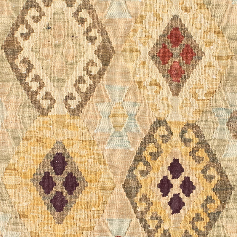 Løber Kelim-tæppe - orientalsk - 199 x 79 cm - beige
