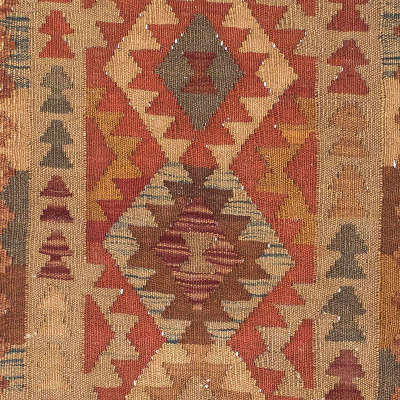 Løber Kelim-tæppe - orientalsk - 192 x 78 cm - lys brun