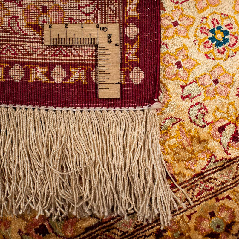 Silketæppe - China Silk - 198 x 137 cm - flerfarvet