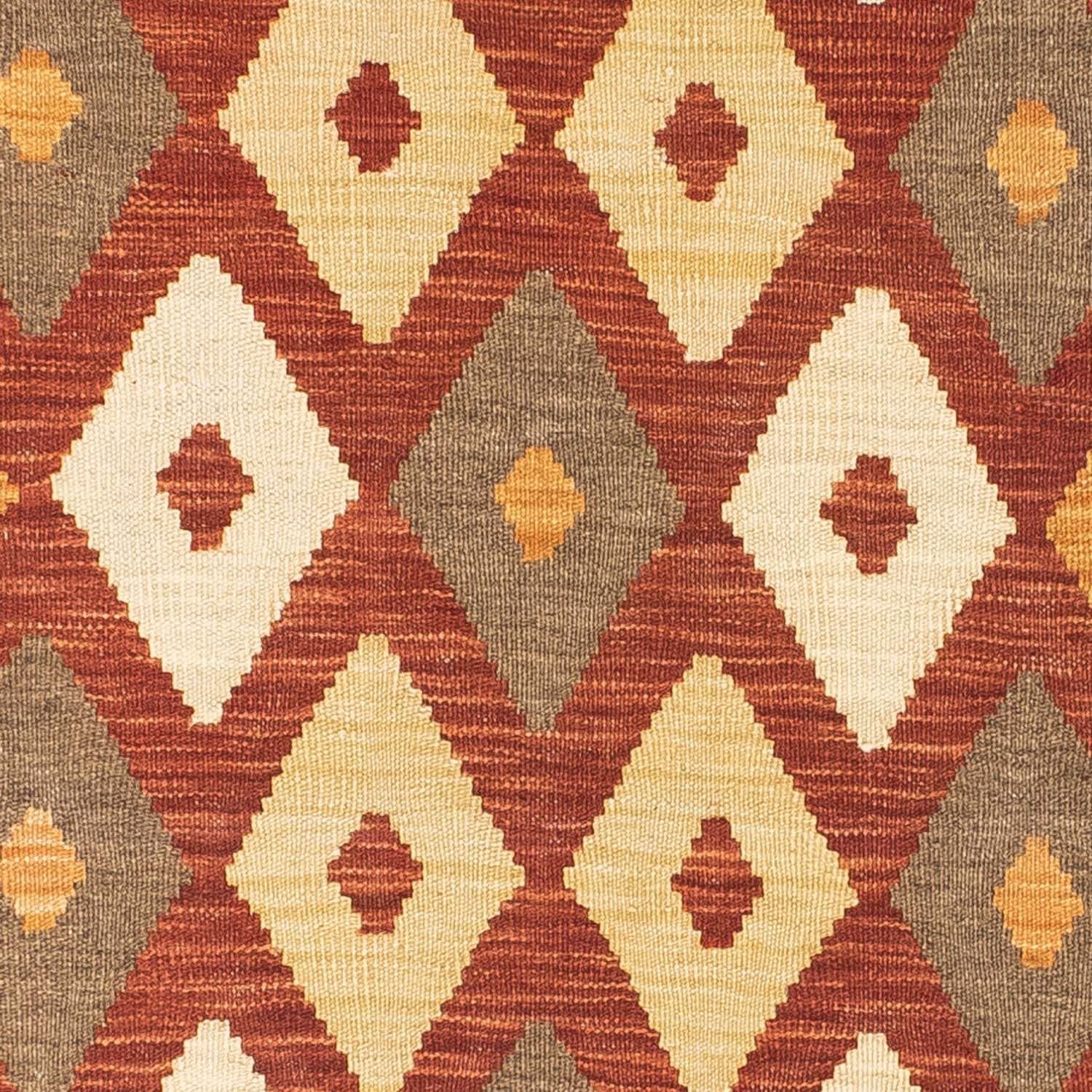 Løber Kelim-tæppe - orientalsk - 193 x 73 cm - rust