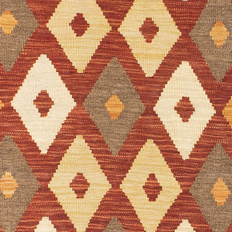 Løber Kelim-tæppe - orientalsk - 193 x 73 cm - rust