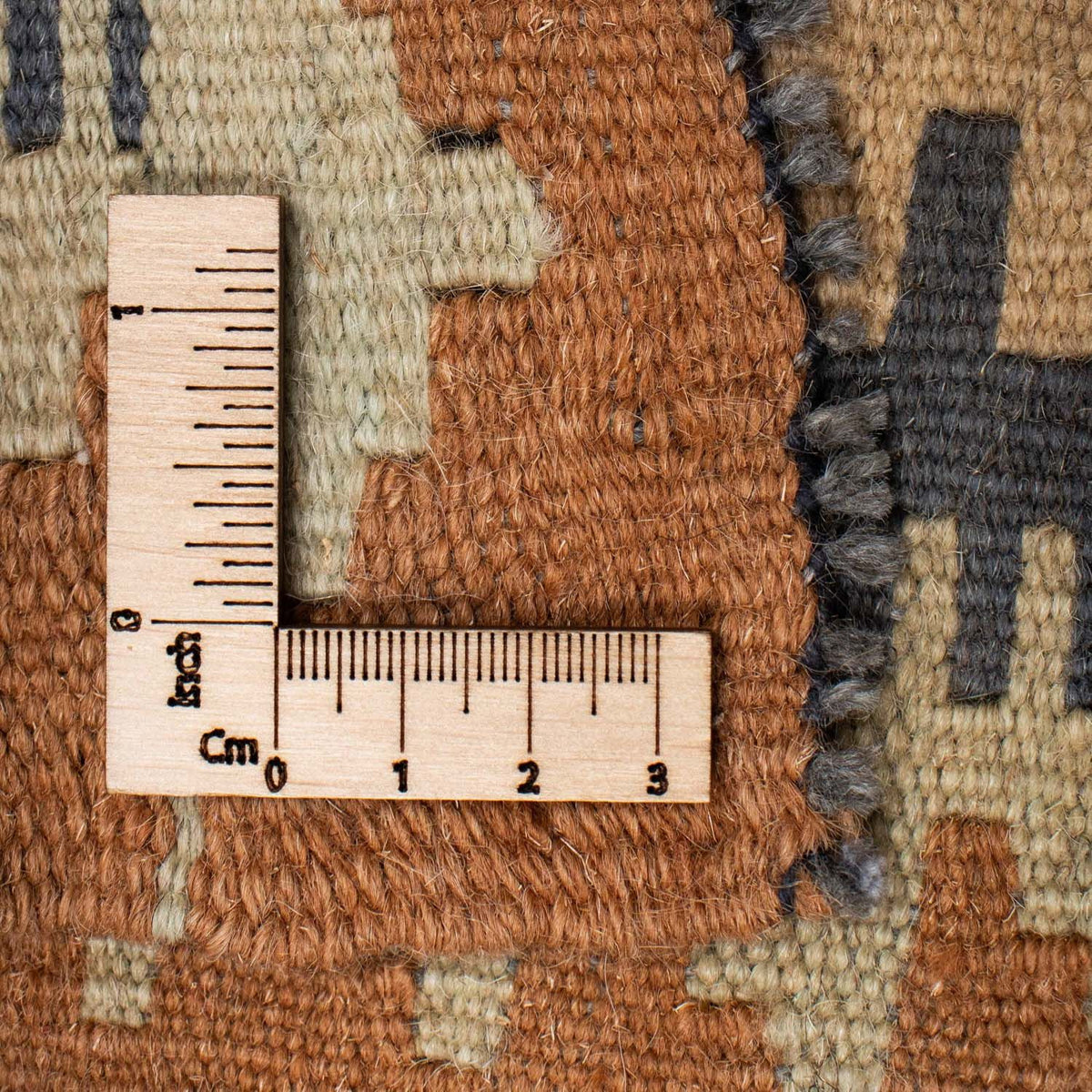 Løber Kelim-tæppe - orientalsk - 230 x 69 cm - beige