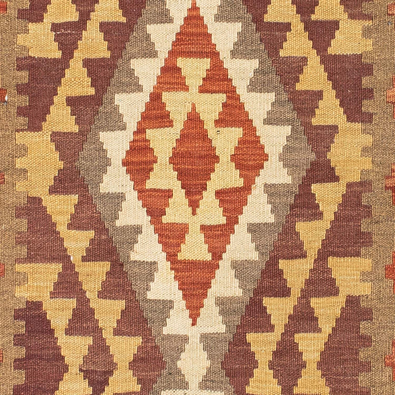 Løber Kelim-tæppe - orientalsk - 191 x 78 cm - lys brun