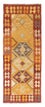 Løber Kelim-tæppe - orientalsk - 185 x 75 cm - guld