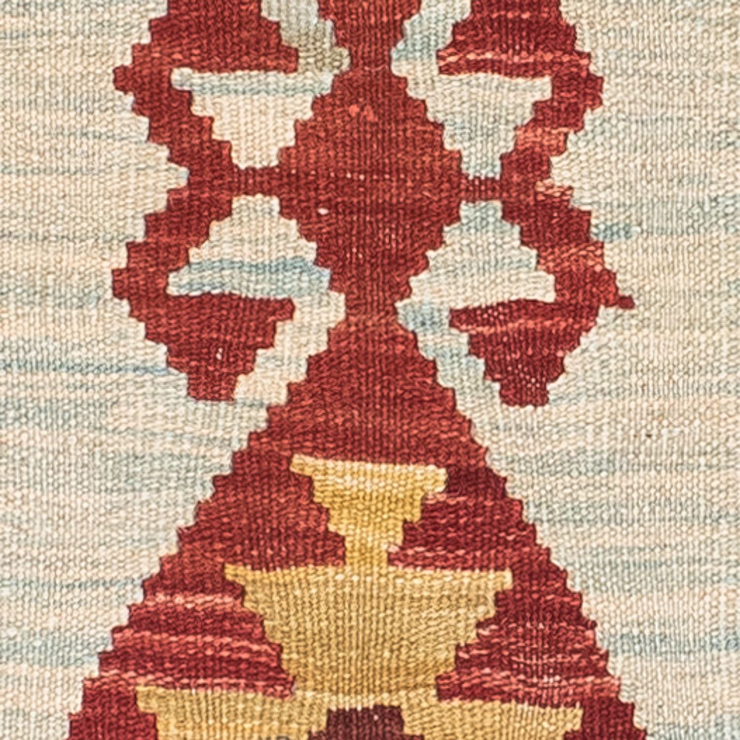 Løber Kelim-tæppe - orientalsk - 206 x 77 cm - beige