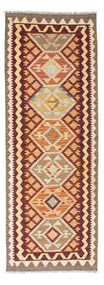 Løber Kelim-tæppe - orientalsk - 202 x 73 cm - beige