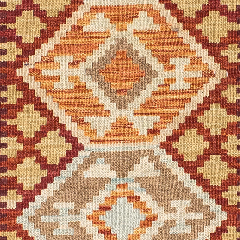 Løber Kelim-tæppe - orientalsk - 202 x 73 cm - beige