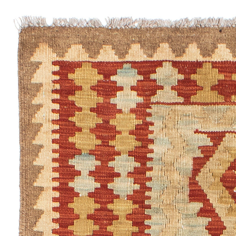 Løber Kelim-tæppe - orientalsk - 200 x 85 cm - beige
