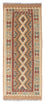 Løber Kelim-tæppe - orientalsk - 198 x 80 cm - lys brun