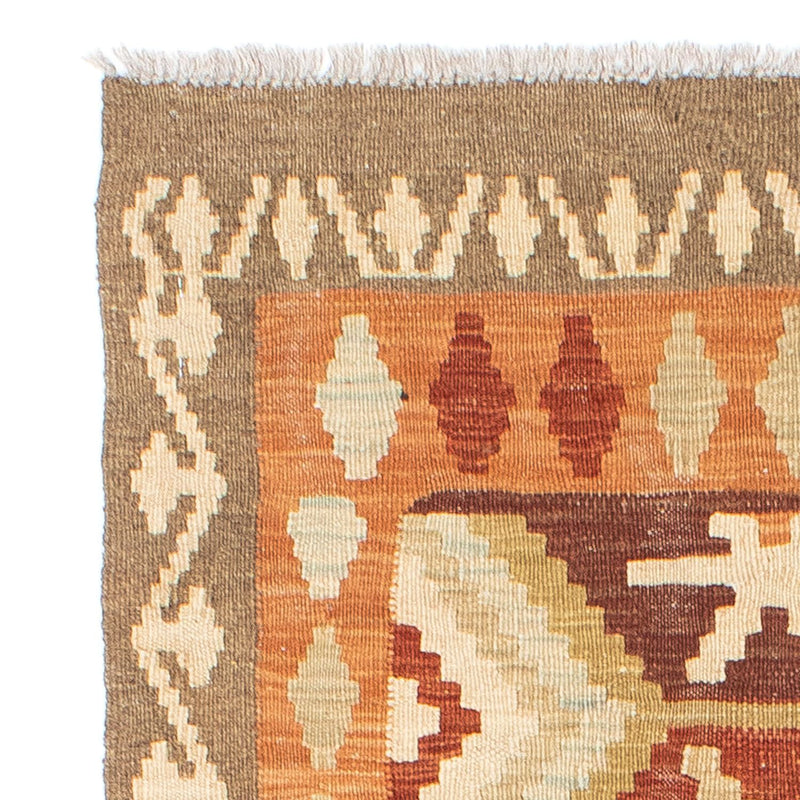 Løber Kelim-tæppe - orientalsk - 203 x 73 cm - beige