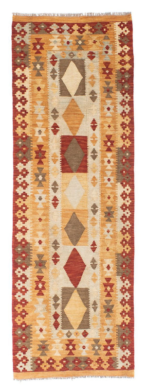 Løber Kelim-tæppe - orientalsk - 196 x 72 cm - beige