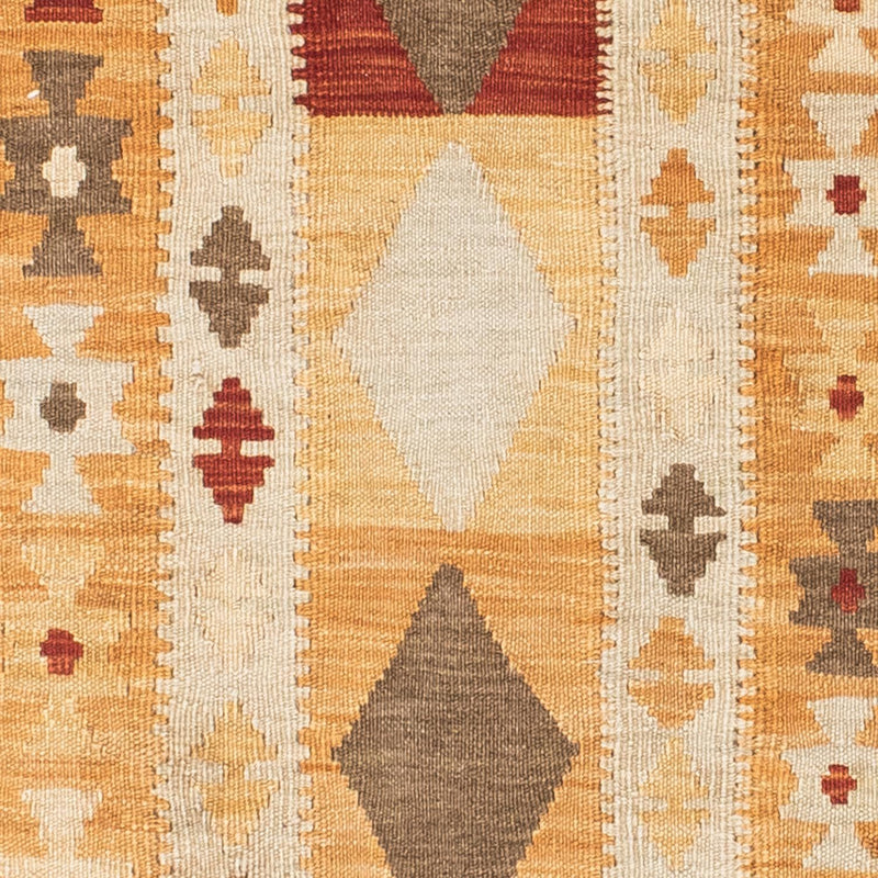 Løber Kelim-tæppe - orientalsk - 196 x 72 cm - beige