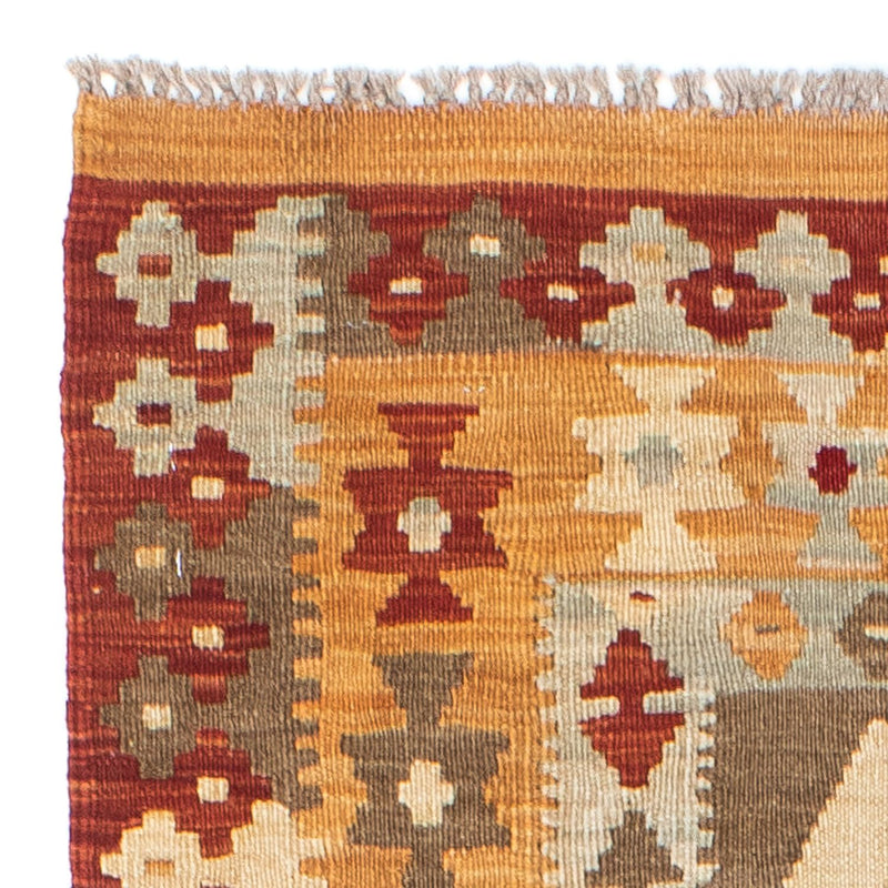 Løber Kelim-tæppe - orientalsk - 196 x 72 cm - beige