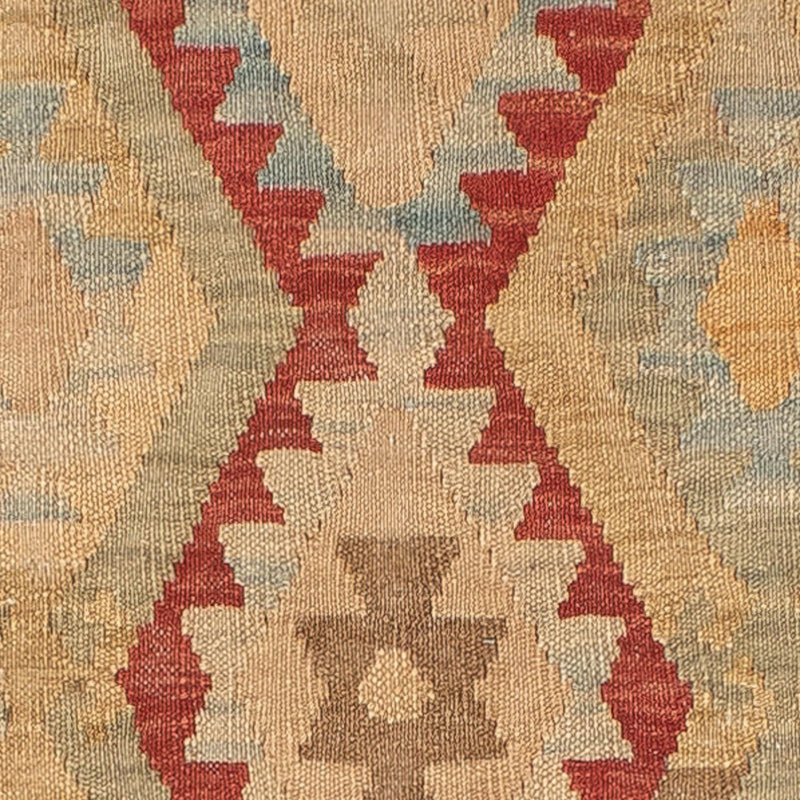 Kelim-tæppe - orientalsk - 188 x 148 cm - flerfarvet
