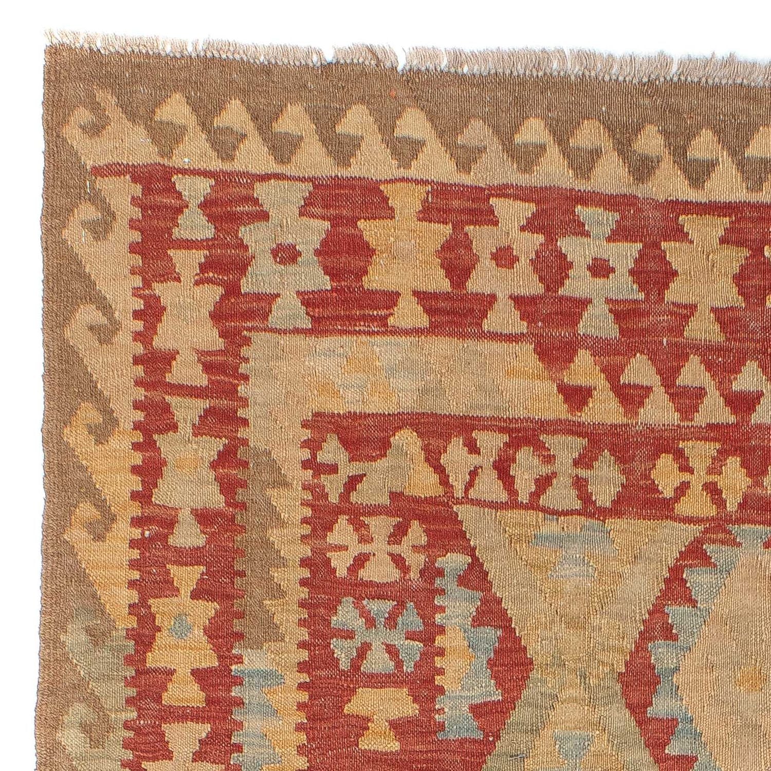Kelim-tæppe - orientalsk - 188 x 148 cm - flerfarvet