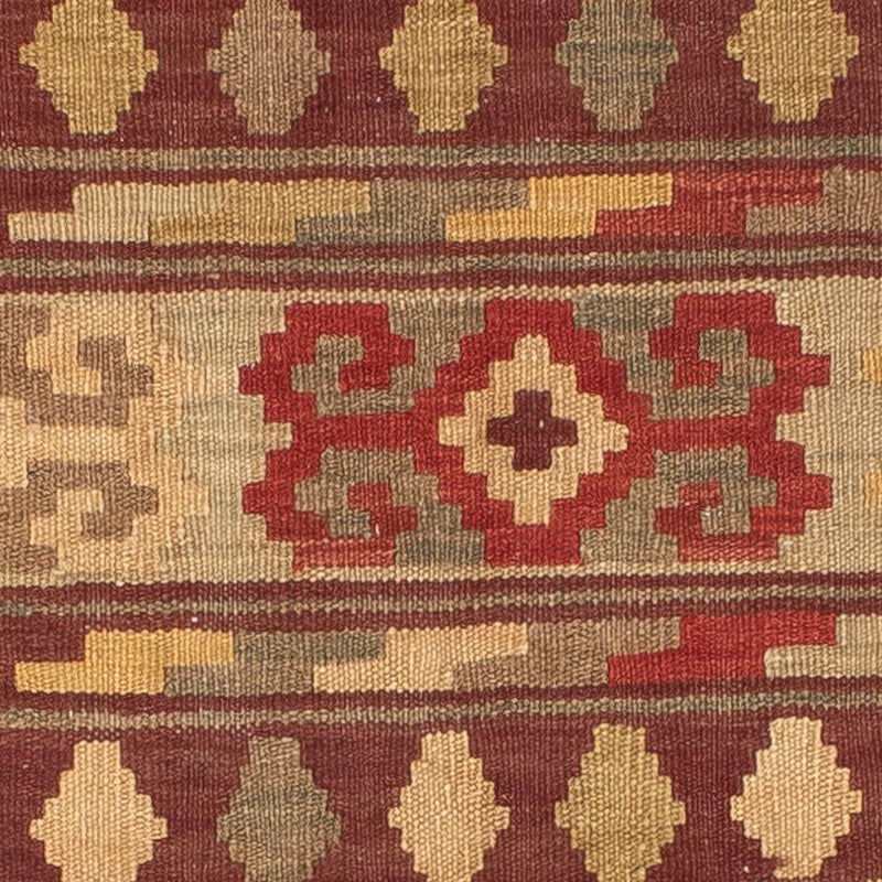 Kelim-tæppe - orientalsk - 202 x 147 cm - flerfarvet